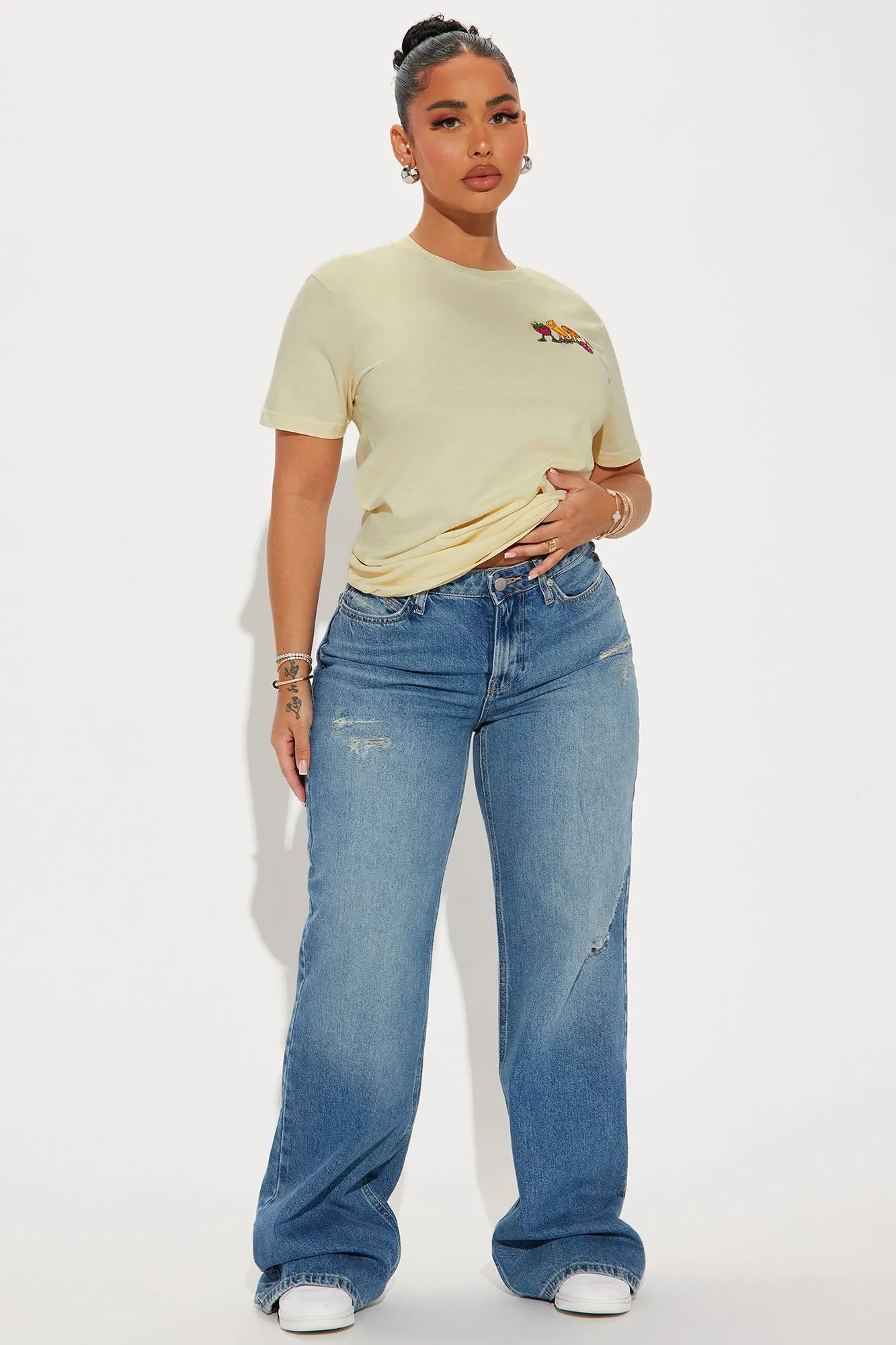 Feeling Fruity Graphic Tee - Off White sold by Fashion Nova product image thumbnail 2