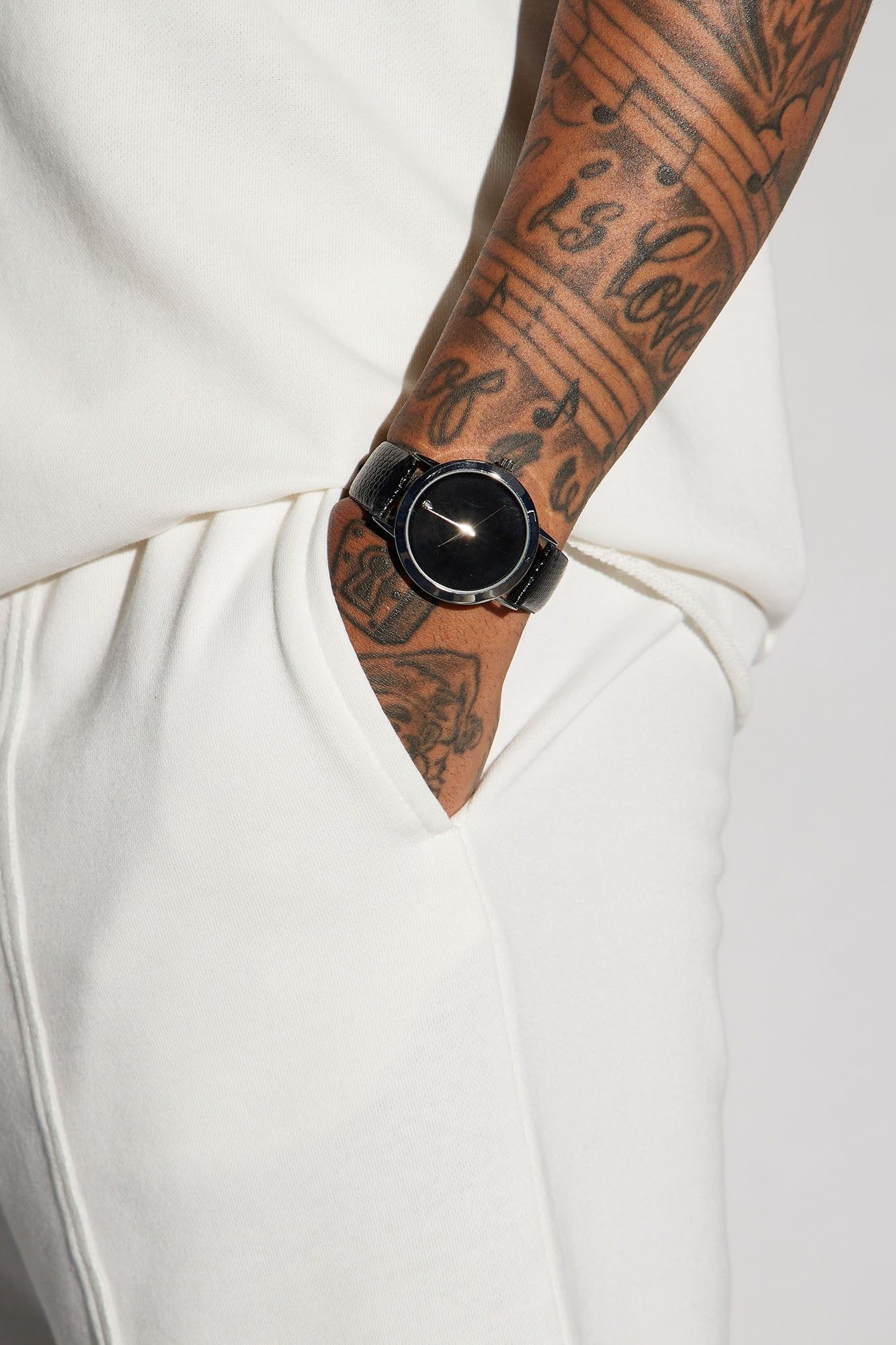 Get At Me Watch - Silver/Black sold by Fashion Nova product image thumbnail 2