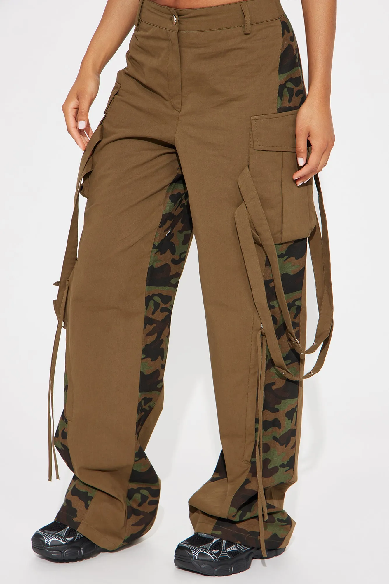 Making My Comeback Cargo Pant - Olive sold by Fashion Nova product image thumbnail 2