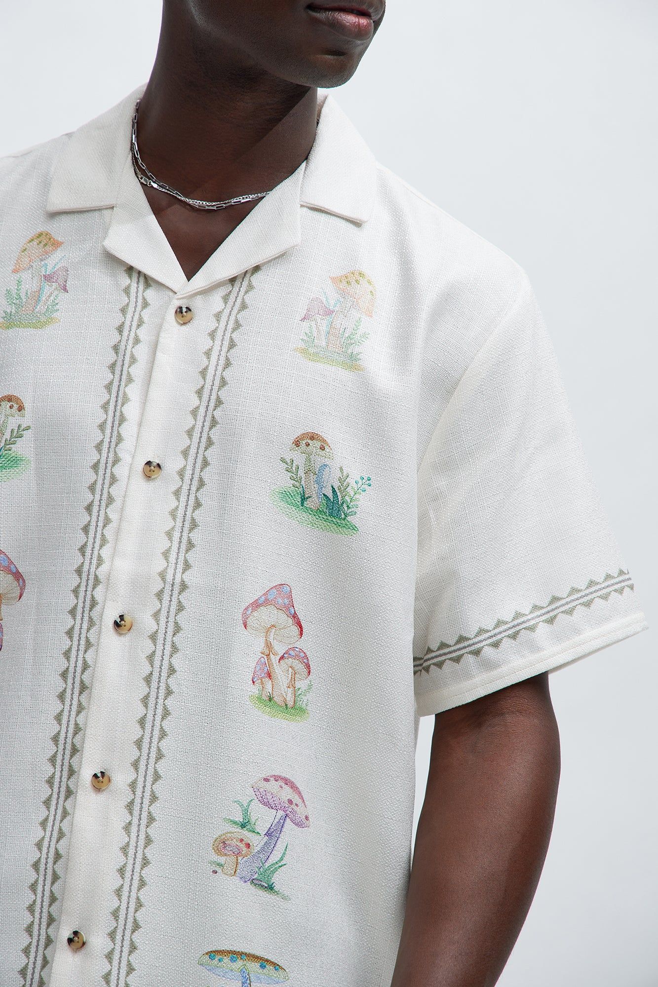 Into the Desert Shirt - Off White/combo sold by Fashion Nova product image thumbnail 3