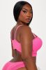 Belong To You Lace Bra - Neon Pink sold by Fashion Nova