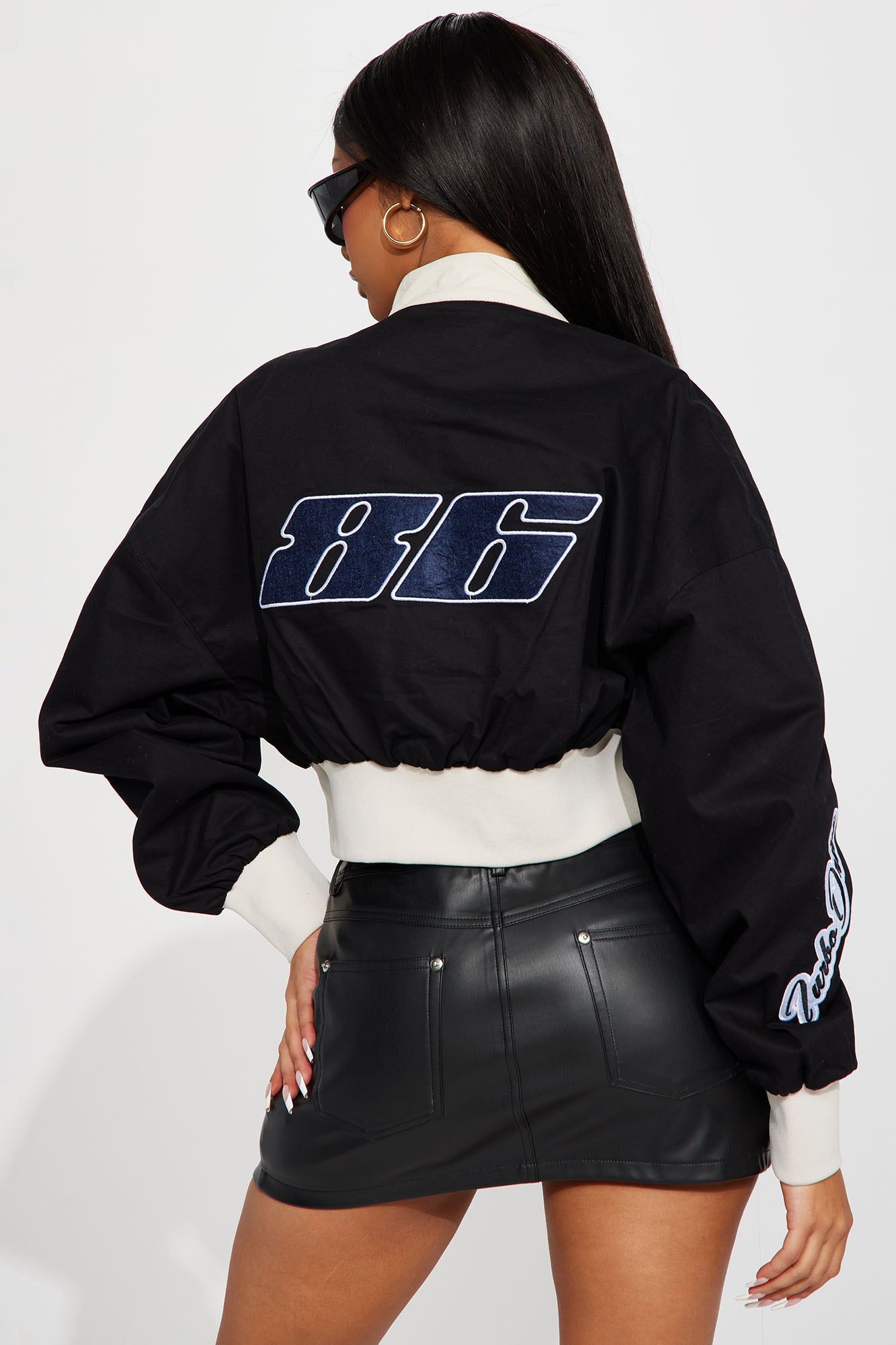 Turbo Drive Jacket - Black sold by Fashion Nova product image thumbnail 4