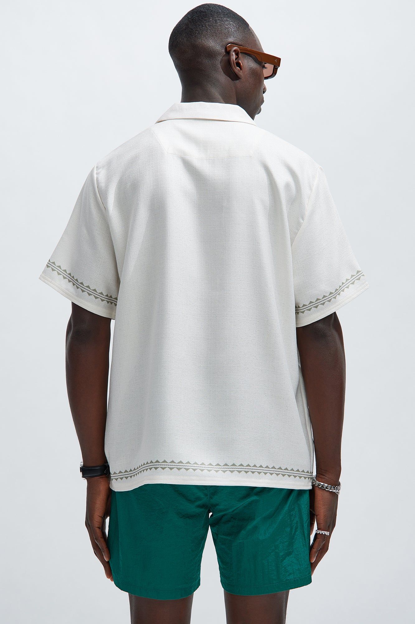 Into the Desert Shirt - Off White/combo sold by Fashion Nova product image thumbnail 4