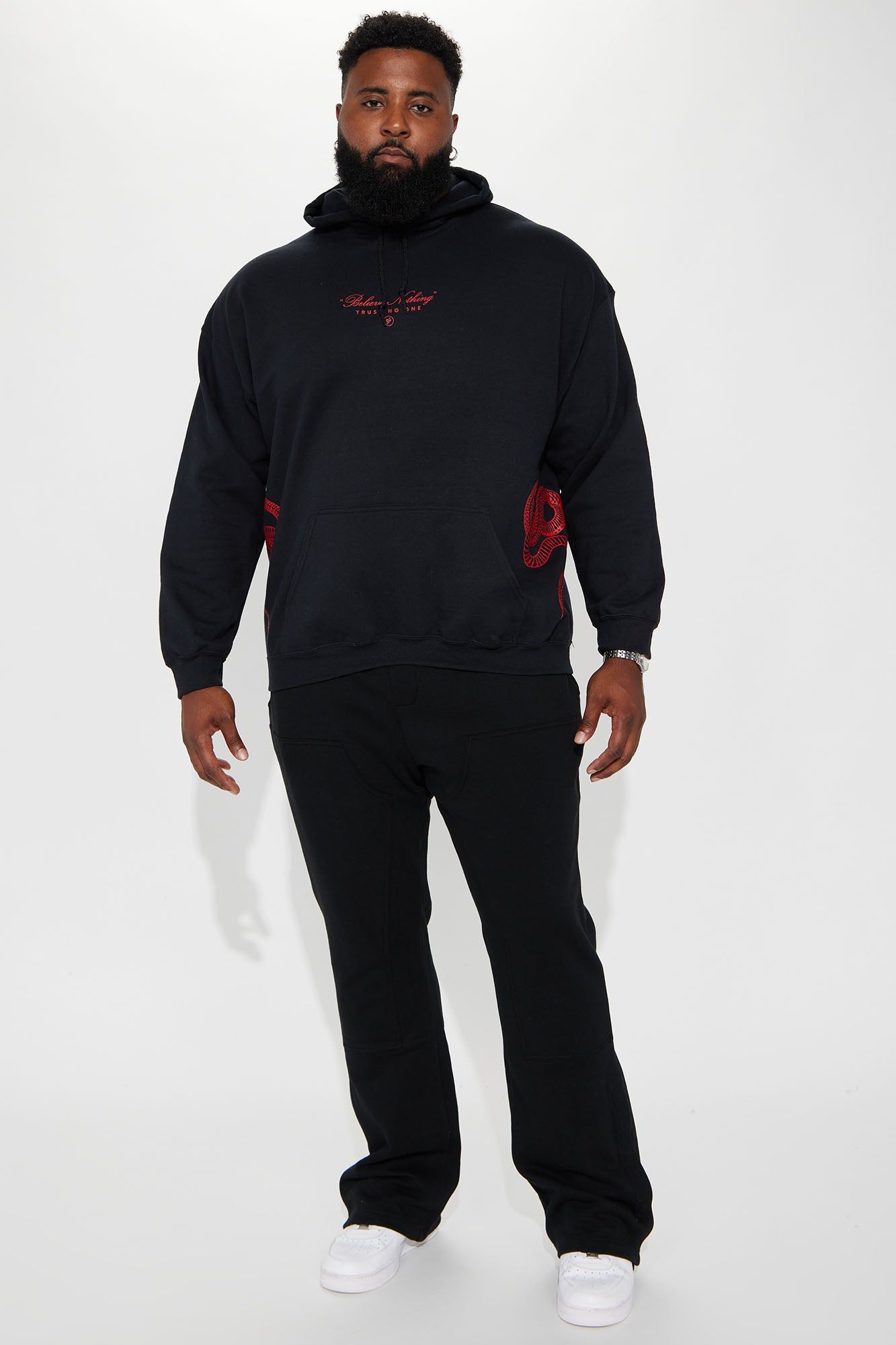 Trust No One But Yourself Hoodie - Black sold by Fashion Nova product image thumbnail 7