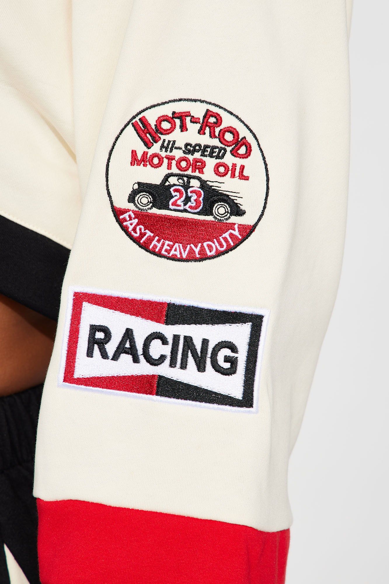 Love For Speed Jogger Set - Cream/combo sold by Fashion Nova product image thumbnail 5