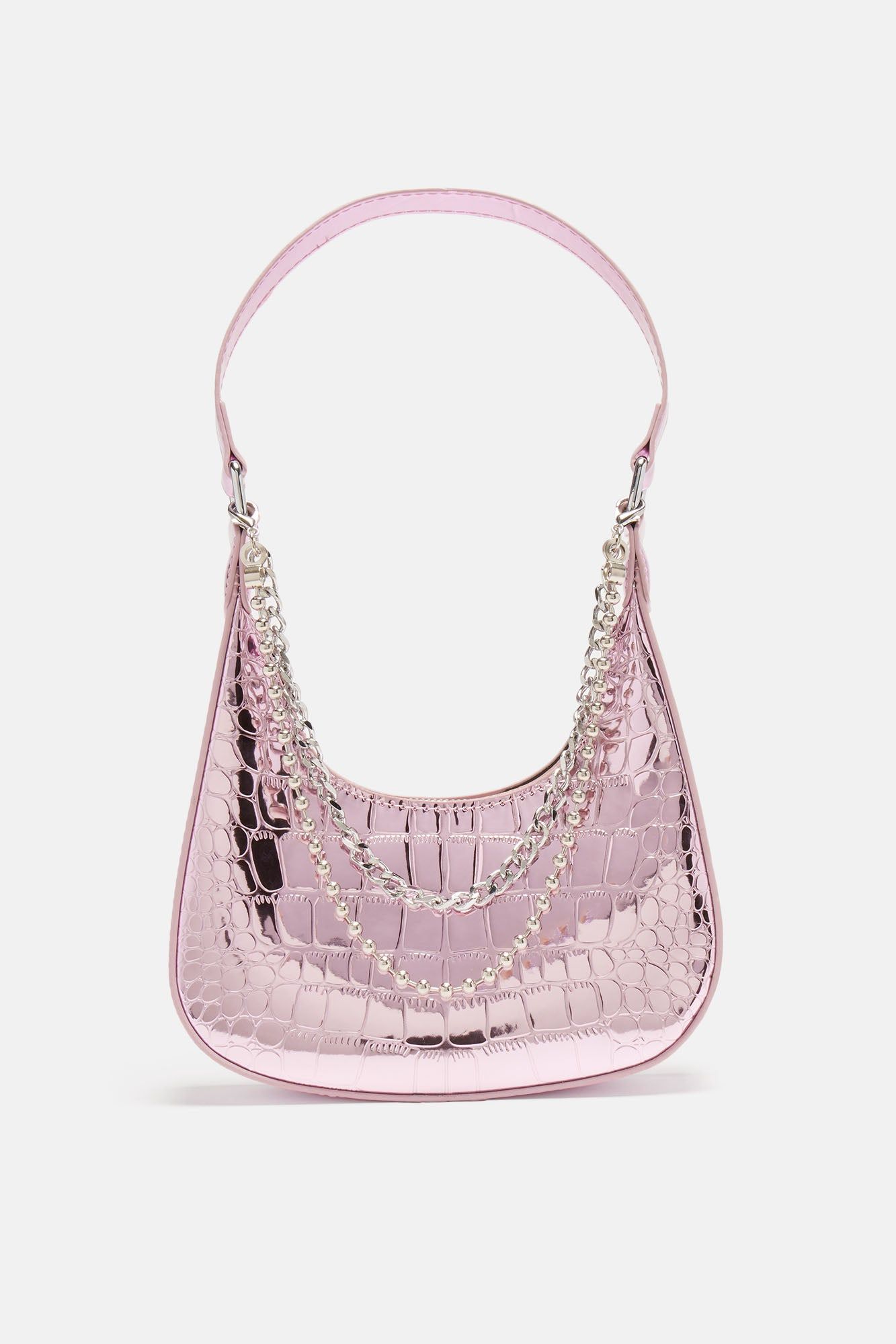 Baddie On The Go Handbag - Pink sold by Fashion Nova product image thumbnail 4