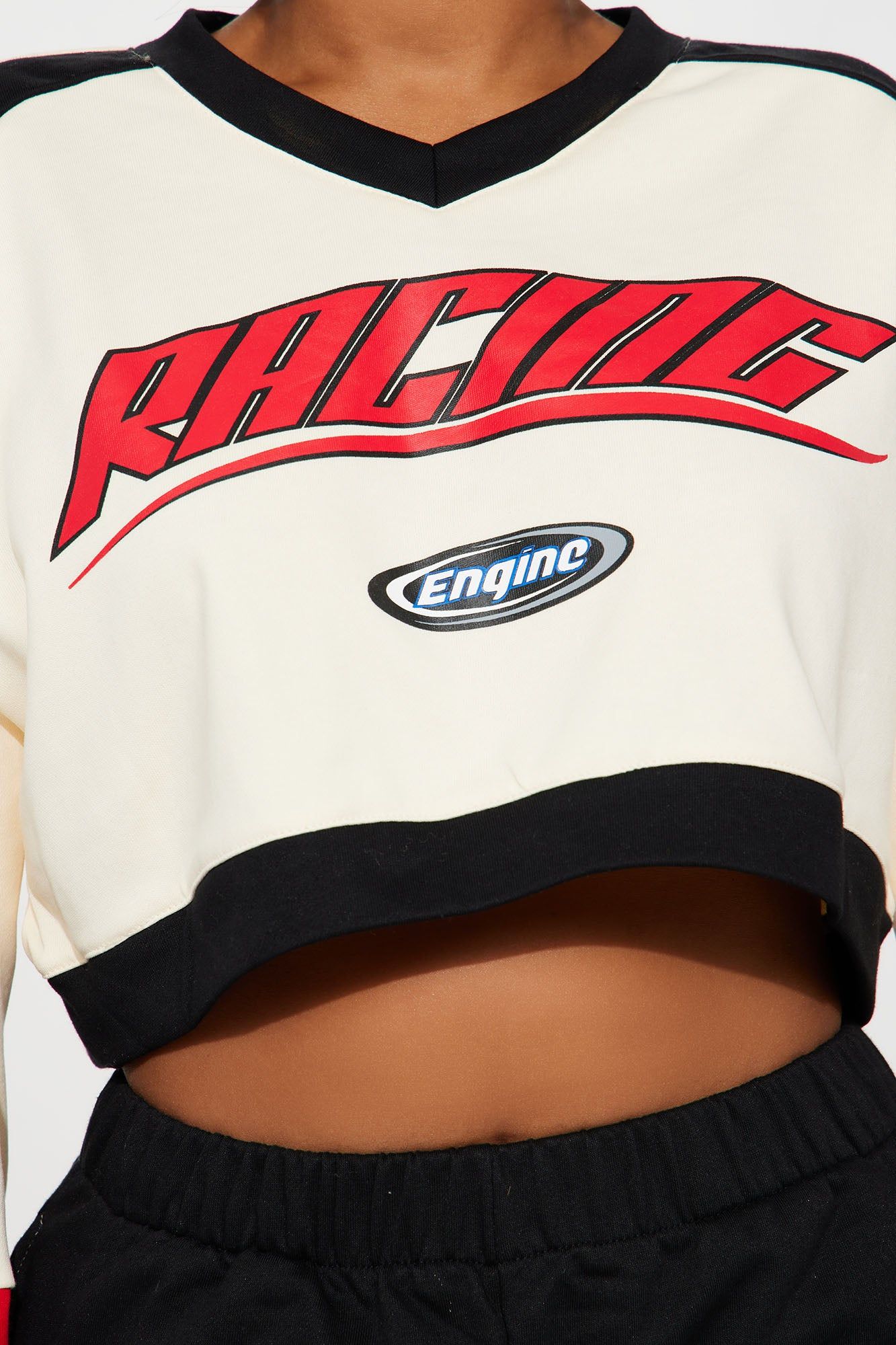 Love For Speed Jogger Set - Cream/combo sold by Fashion Nova product image thumbnail 3