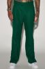 Zip It Out Relaxed Flare Trousers - Green sold by Fashion Nova