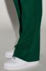 Zip It Out Relaxed Flare Trousers - Green sold by Fashion Nova