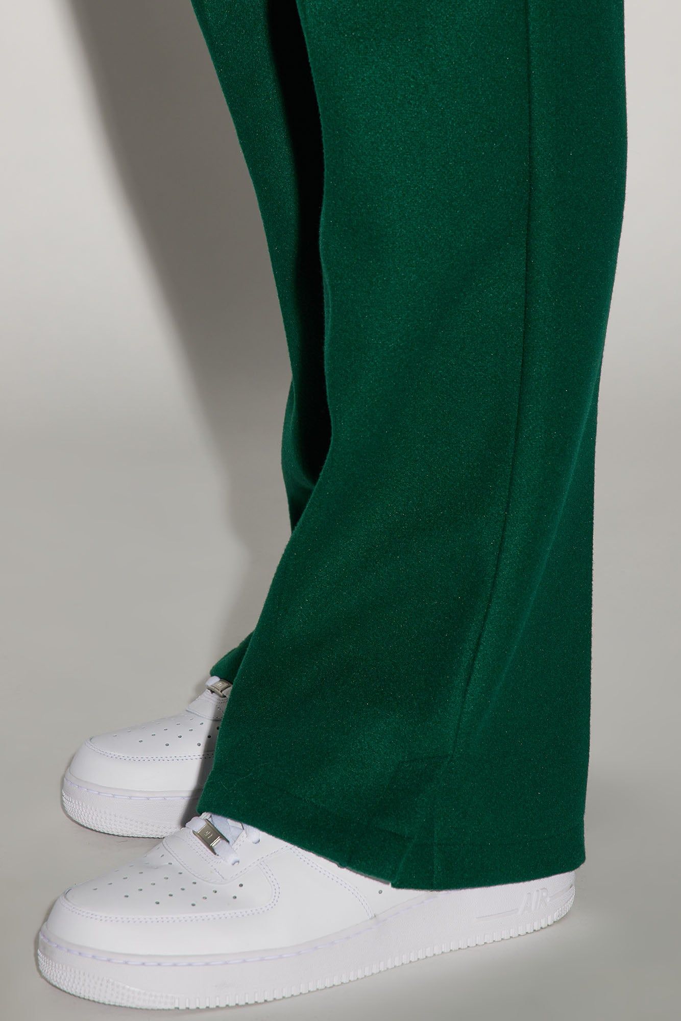 Zip It Out Relaxed Flare Trousers - Green sold by Fashion Nova product image thumbnail 4