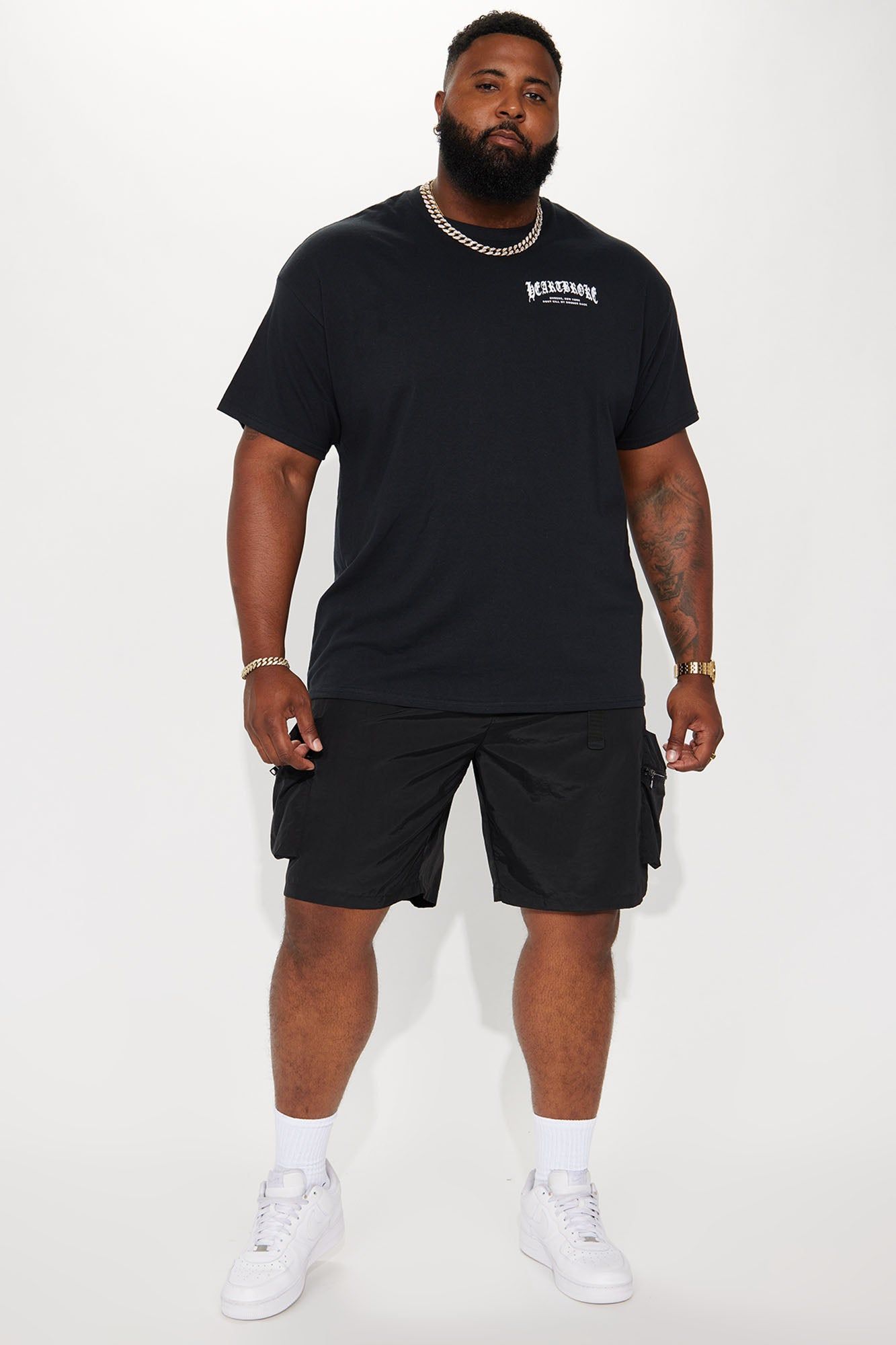 Heartbroke Short Sleeve Tee - Black sold by Fashion Nova product image thumbnail 6