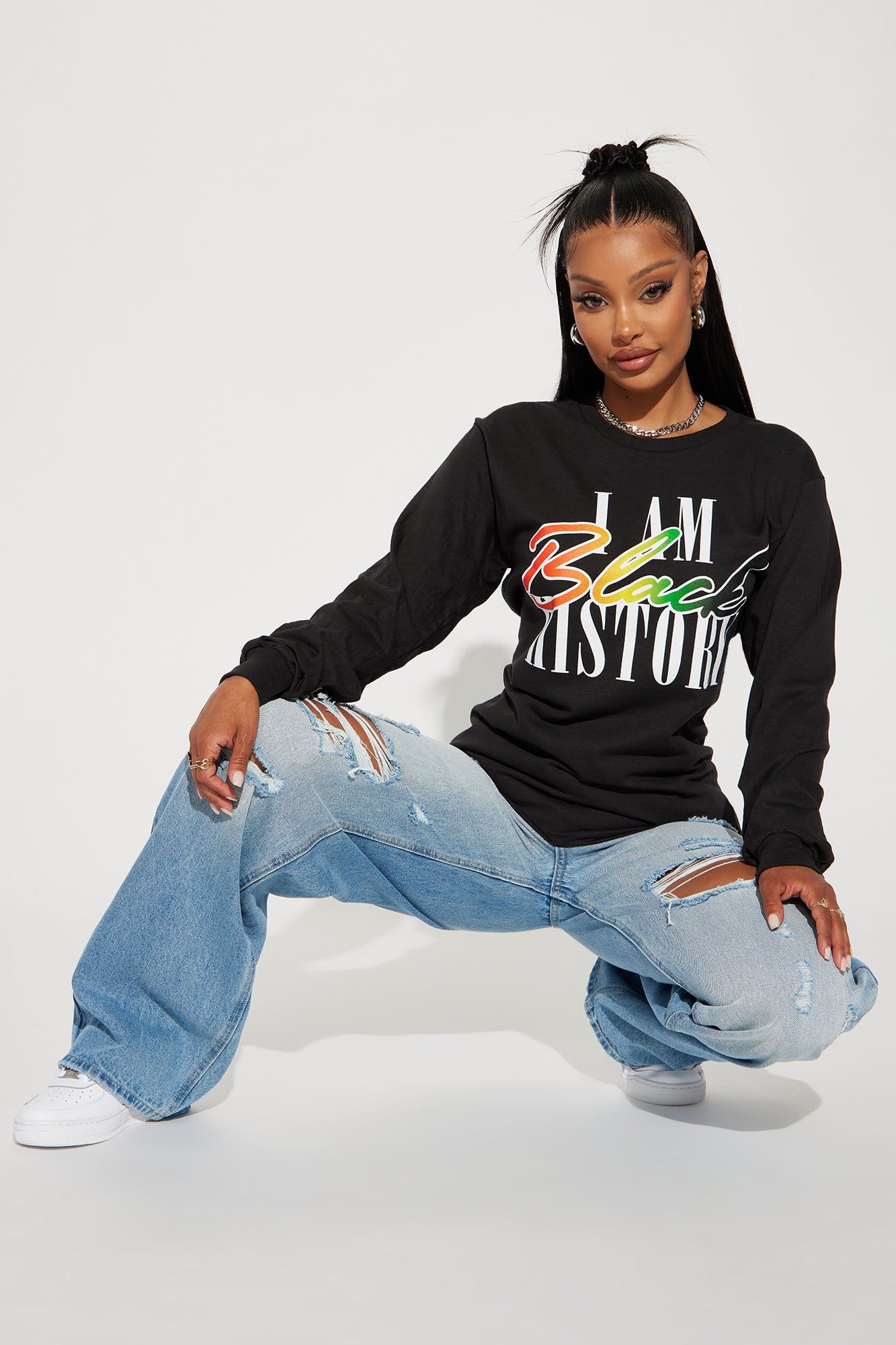 Living History Tshirt - Black sold by Fashion Nova product image thumbnail 2