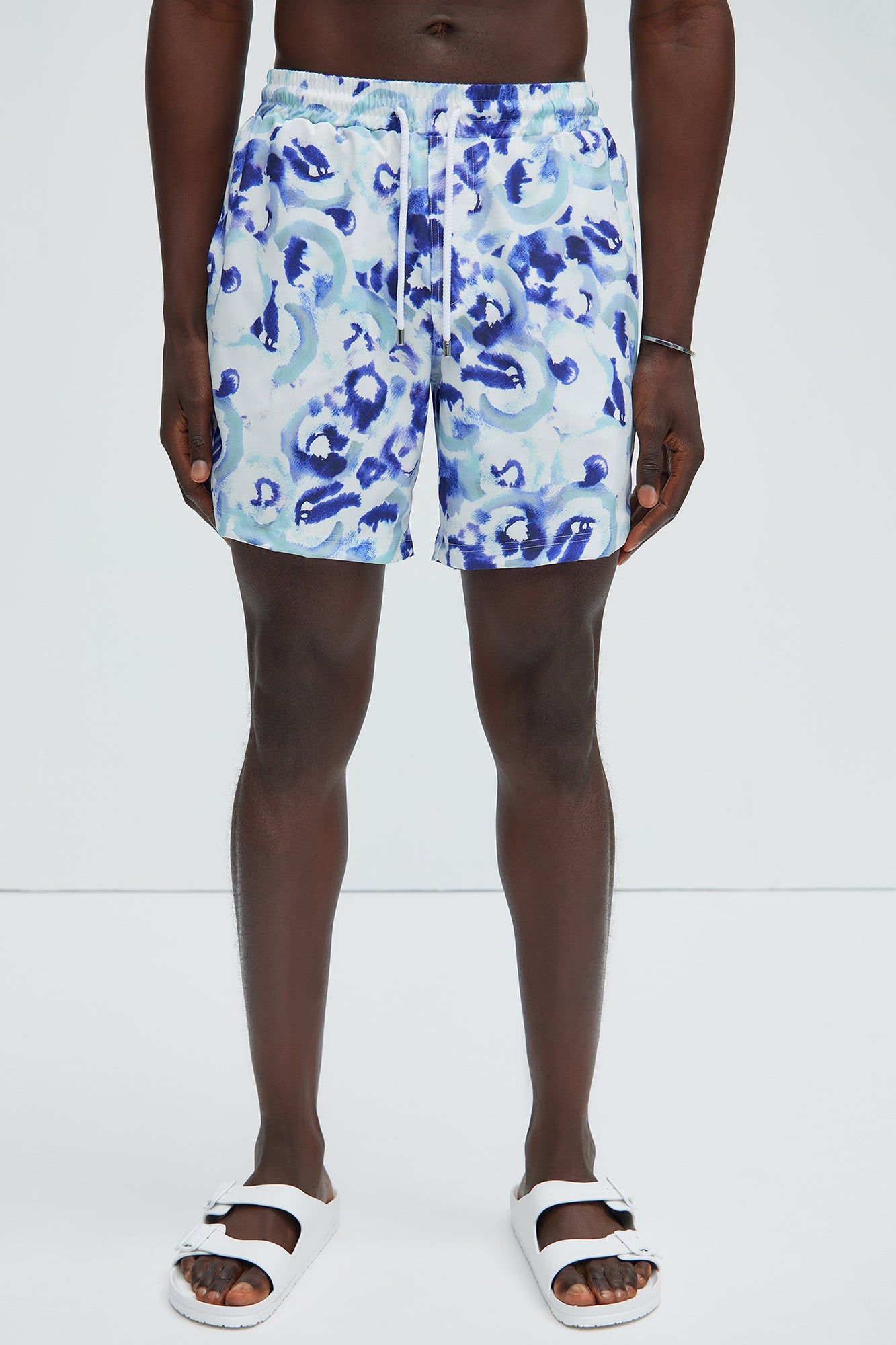 Maslow Swim Trunks - Blue/combo sold by Fashion Nova product image thumbnail 3