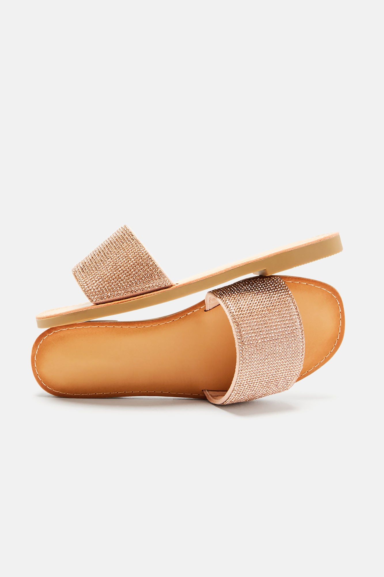 Remi Embellished Sandals - Copper sold by Fashion Nova product image thumbnail 3