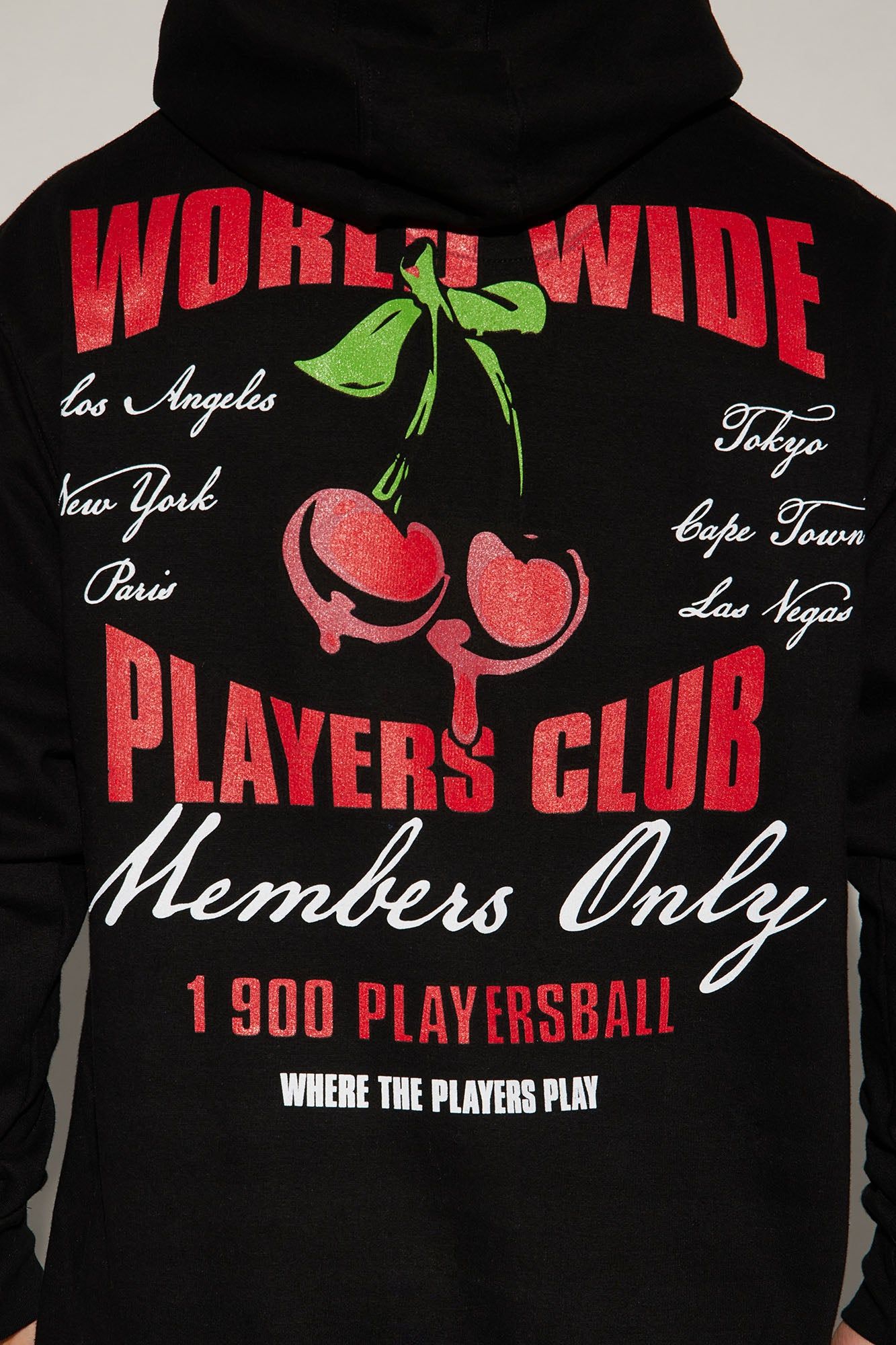 Players Play Hoodie - Black sold by Fashion Nova product image thumbnail 5