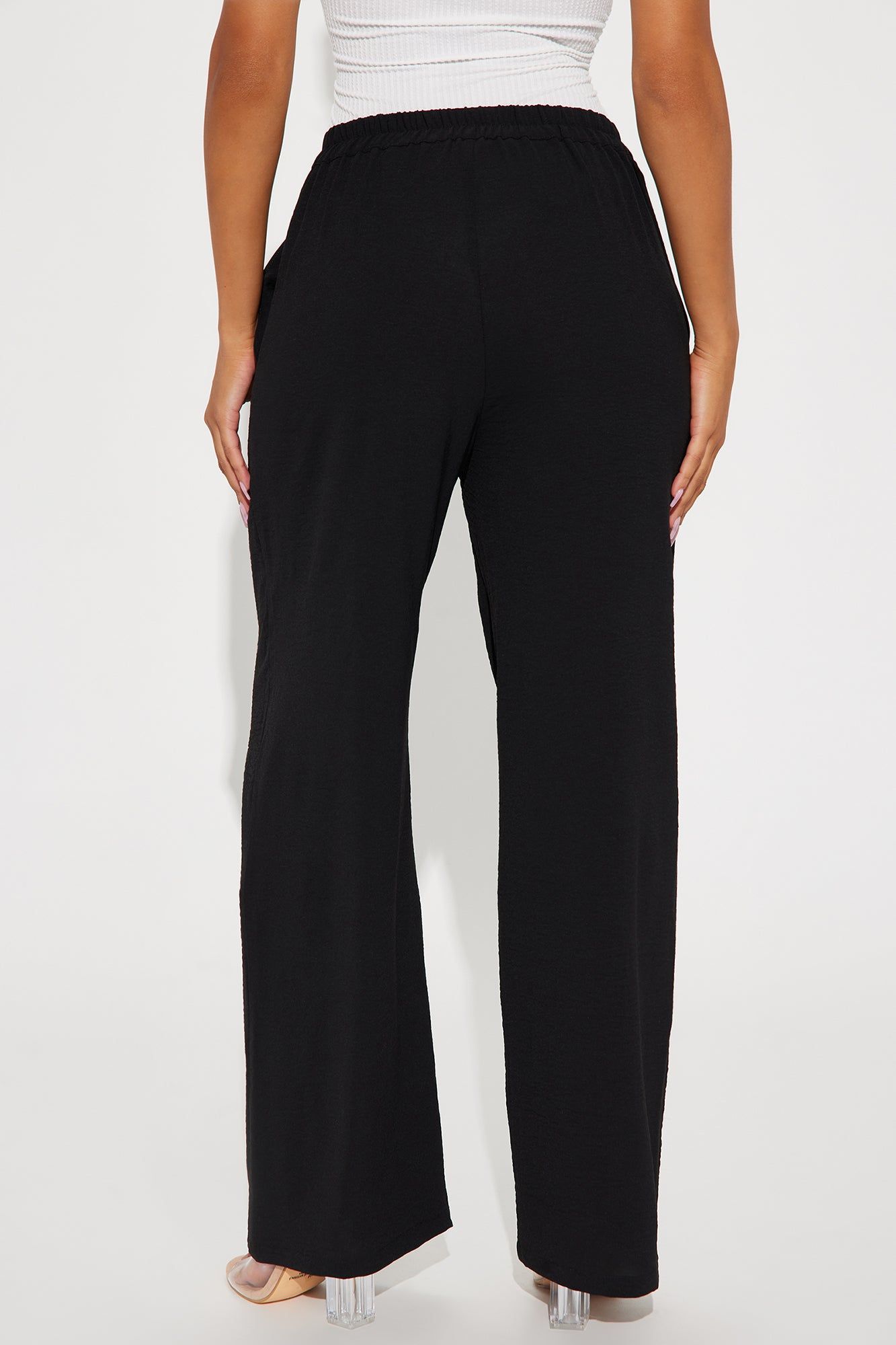 Zaria Textured Trouser - Black sold by Fashion Nova product image thumbnail 3