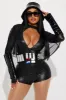Dark Star 6 Piece Costume Set - Black sold by Fashion Nova