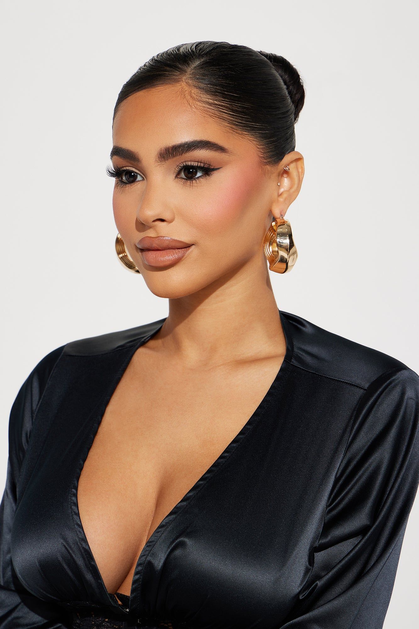 In Too Deep Earrings - Gold sold by Fashion Nova product image thumbnail 2