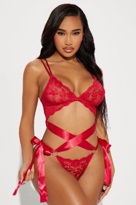 Relationship Status 2 Piece Set - Red sold by Fashion Nova