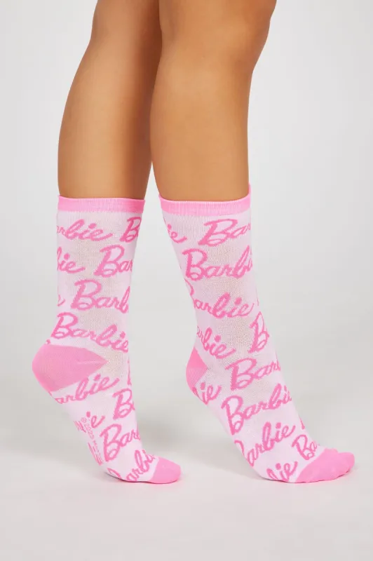Barbie Girl Era Socks - Pink sold by Fashion Nova
