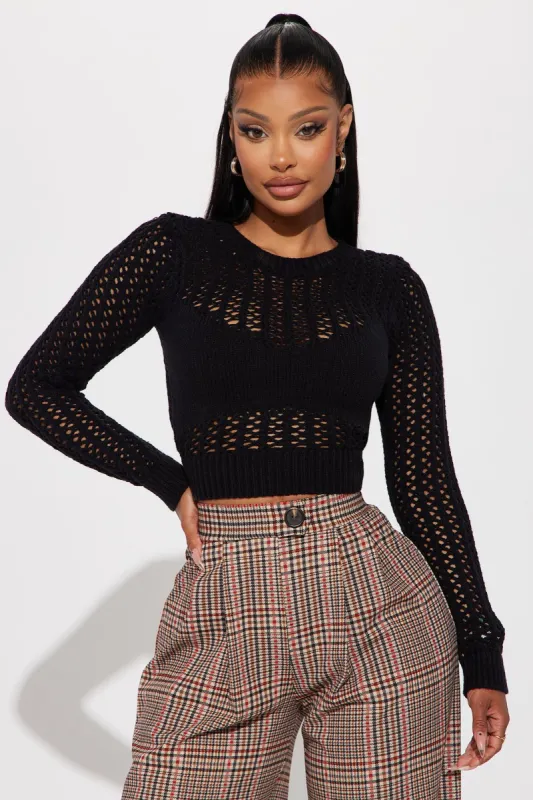 Regina Sweater - Black sold by Fashion Nova