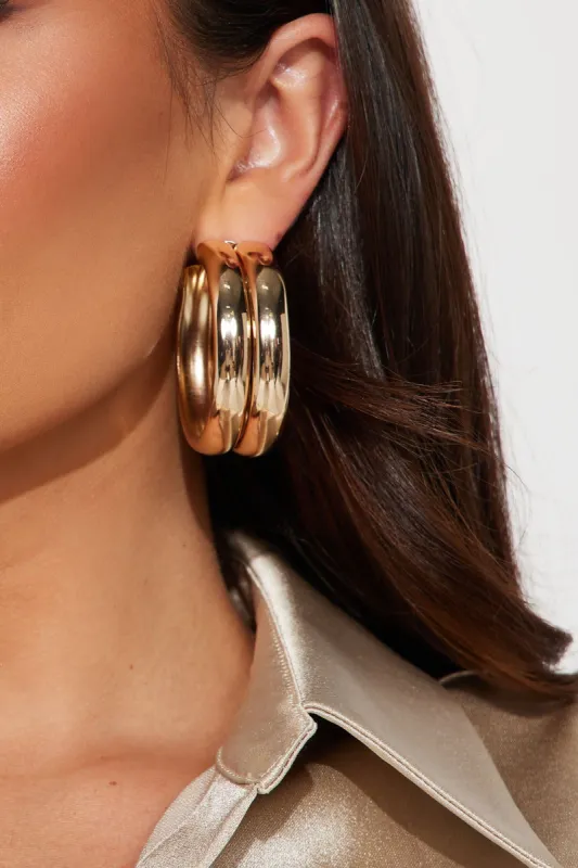 New Chances Earrings - Gold sold by Fashion Nova