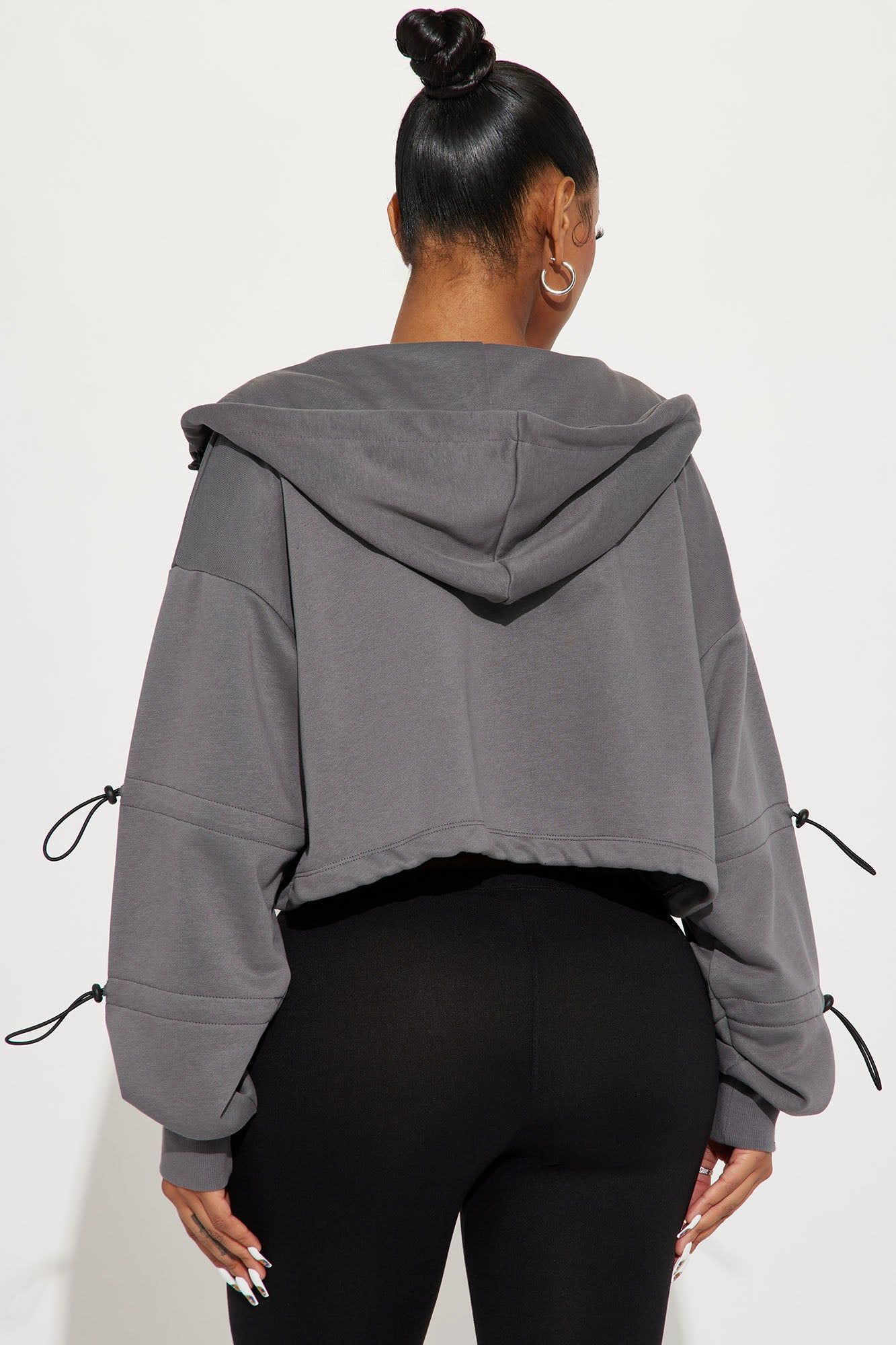 Early Calls Lounge Hoodie - Charcoal sold by Fashion Nova product image thumbnail 3