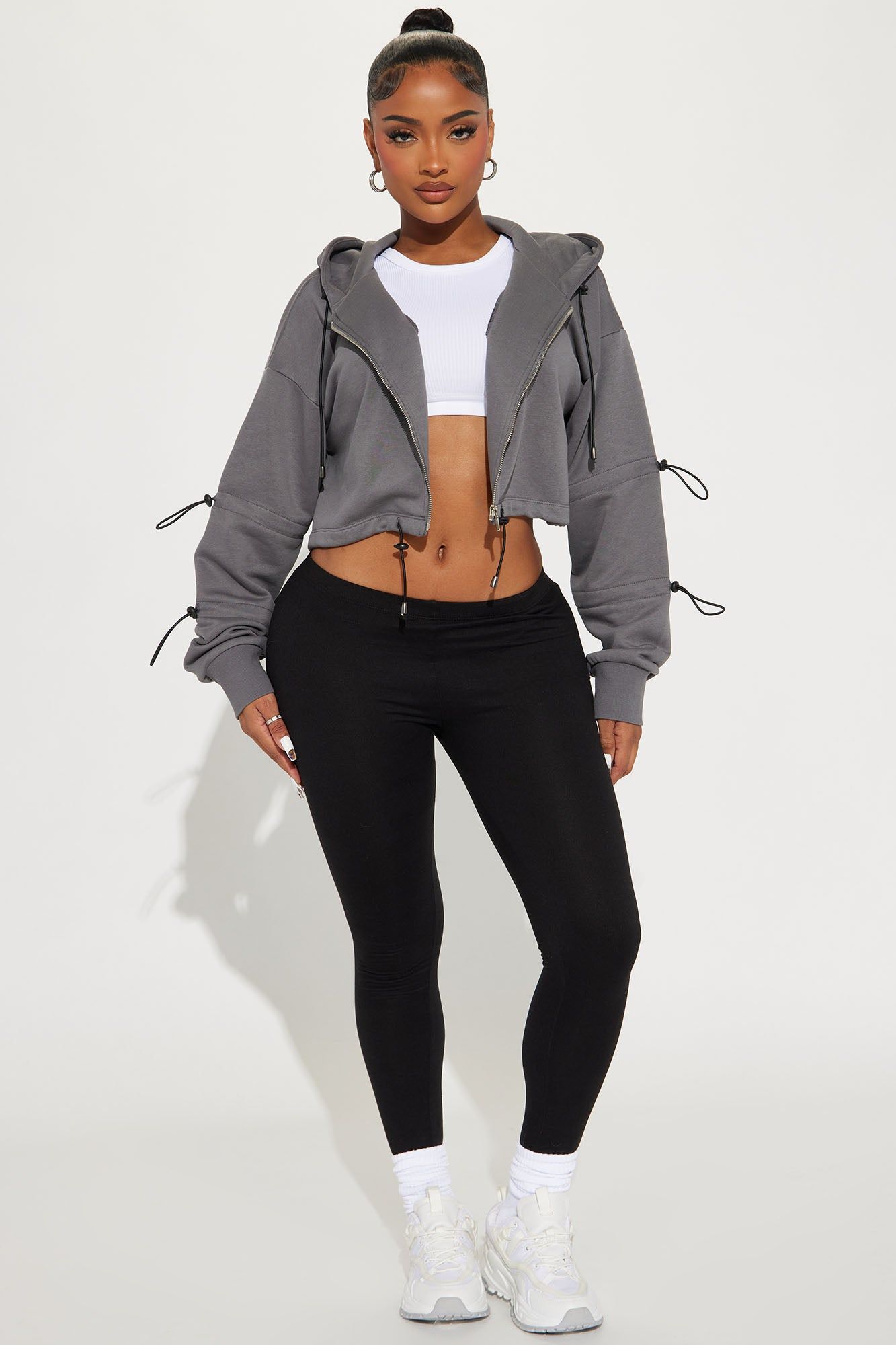 Early Calls Lounge Hoodie - Charcoal sold by Fashion Nova product image thumbnail 2