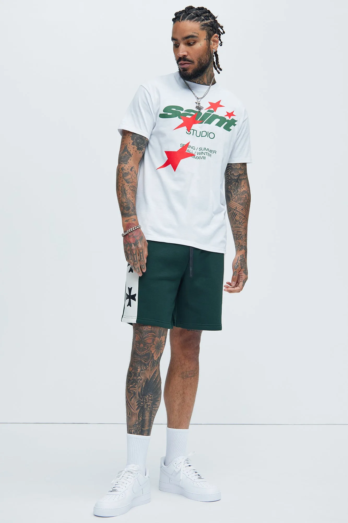 Saint Star Studio Short Sleeve Tee - White sold by Fashion Nova product image thumbnail 2
