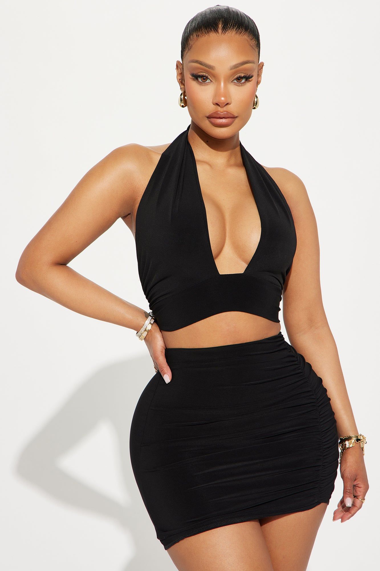 Look At My Direction Skirt Set - Black sold by Fashion Nova product image thumbnail 2