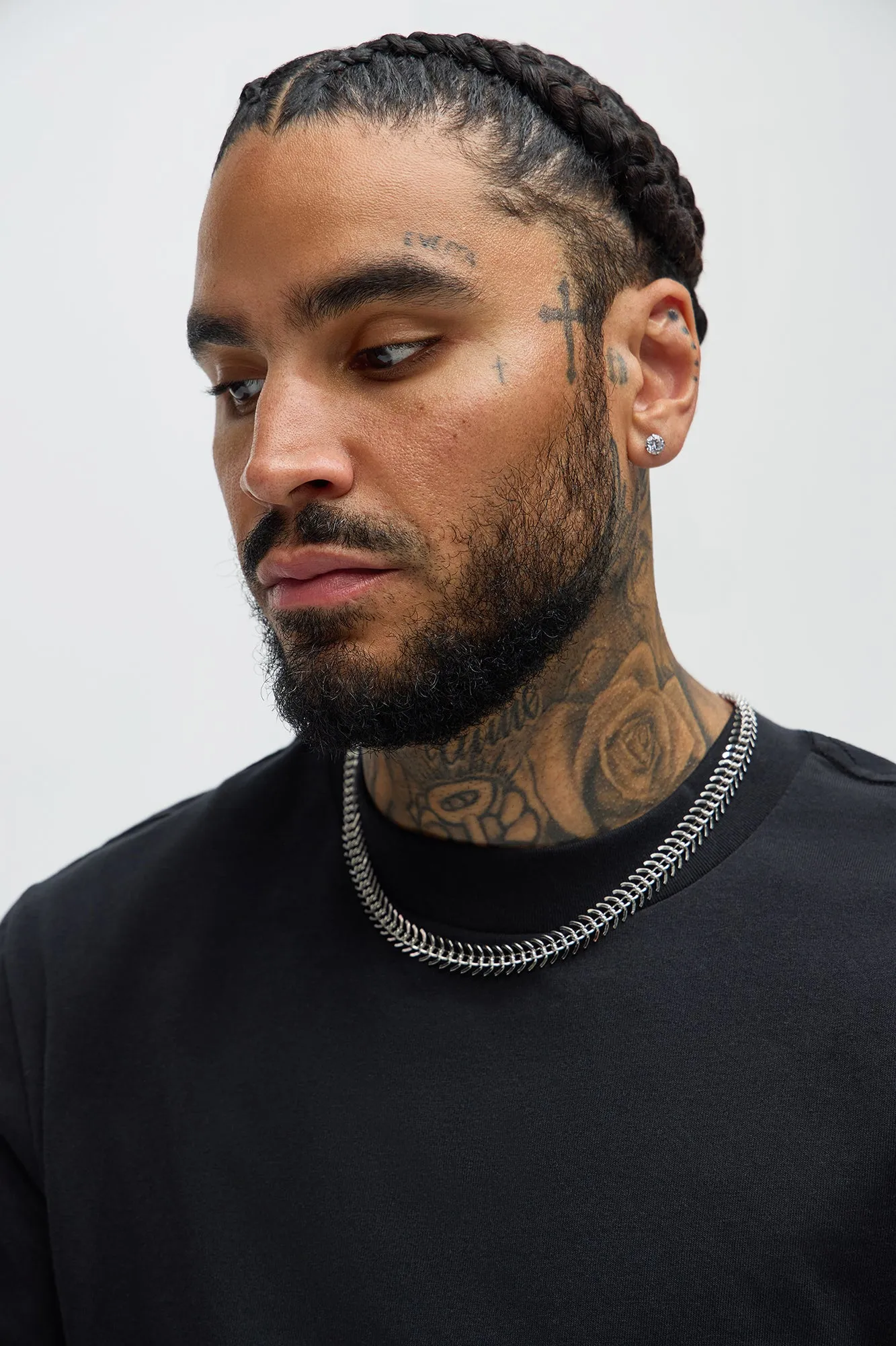 Fish Bone Necklace - Silver sold by Fashion Nova product image thumbnail 2