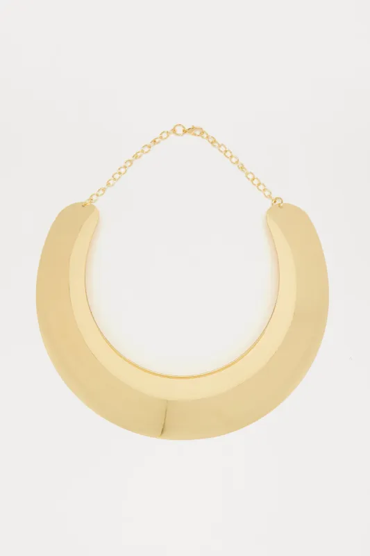 Level Up Choker Necklace - Gold sold by Fashion Nova