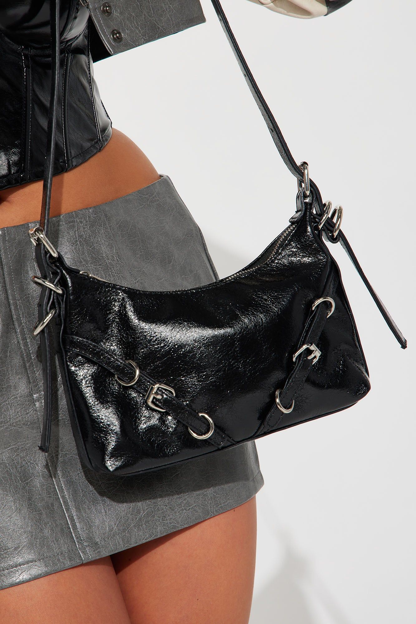 Something To Talk About Handbag - Black sold by Fashion Nova product image thumbnail 2