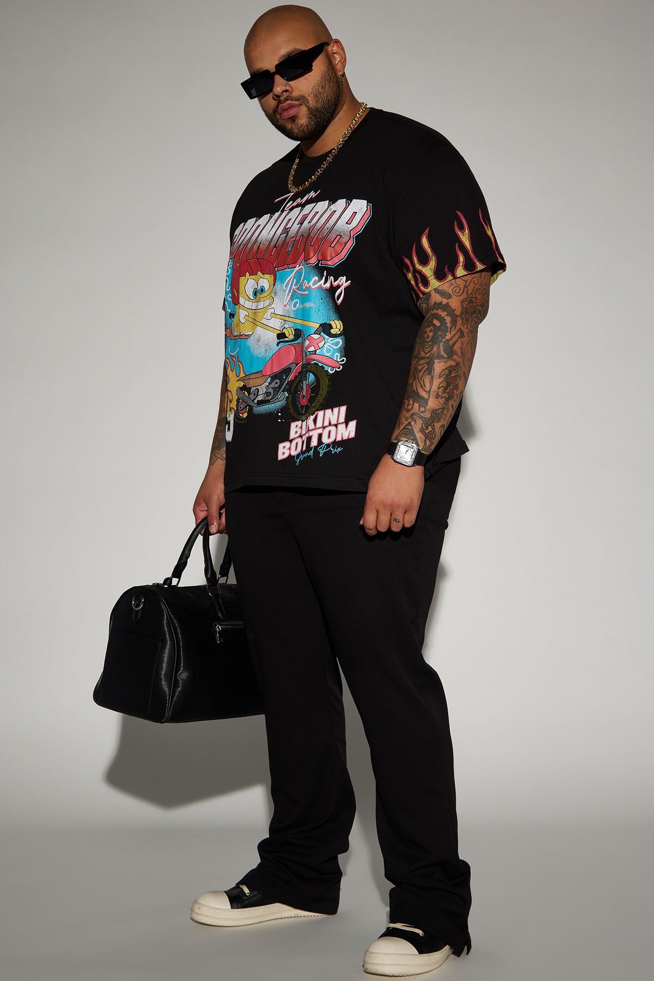 Team Spongebob Short Sleeve Tee - Black sold by Fashion Nova product image thumbnail 5