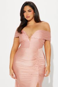 Don't Look Back Gown - Mauve sold by Fashion Nova