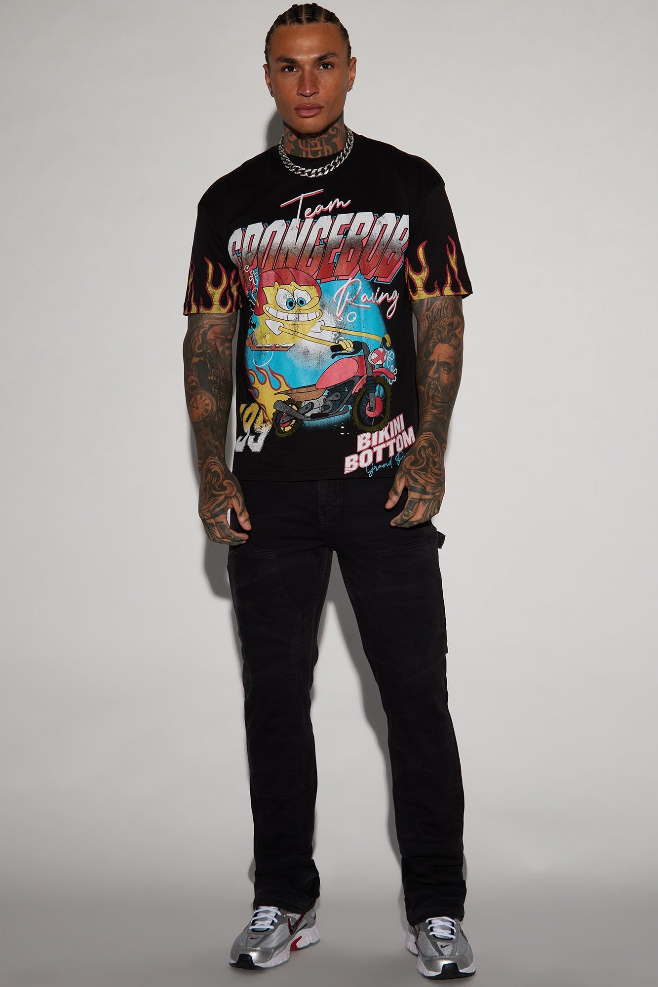 Team Spongebob Short Sleeve Tee - Black sold by Fashion Nova product image thumbnail 2