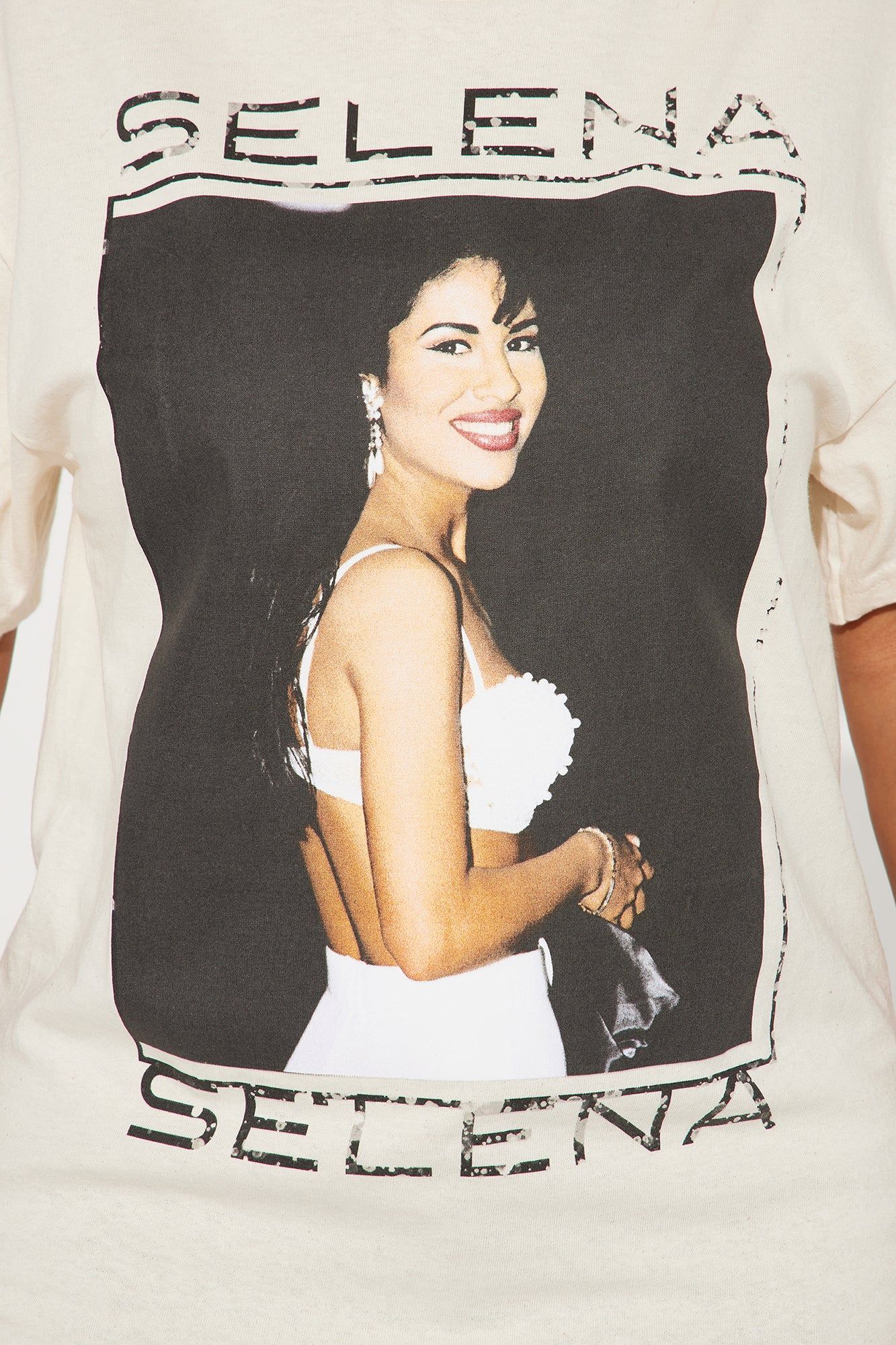 Legendary Selena Tee - Cream sold by Fashion Nova product image thumbnail 3