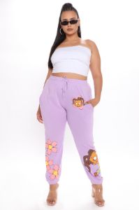Susie Carmichael Rugrats Sweatpants - Lavender sold by Fashion Nova