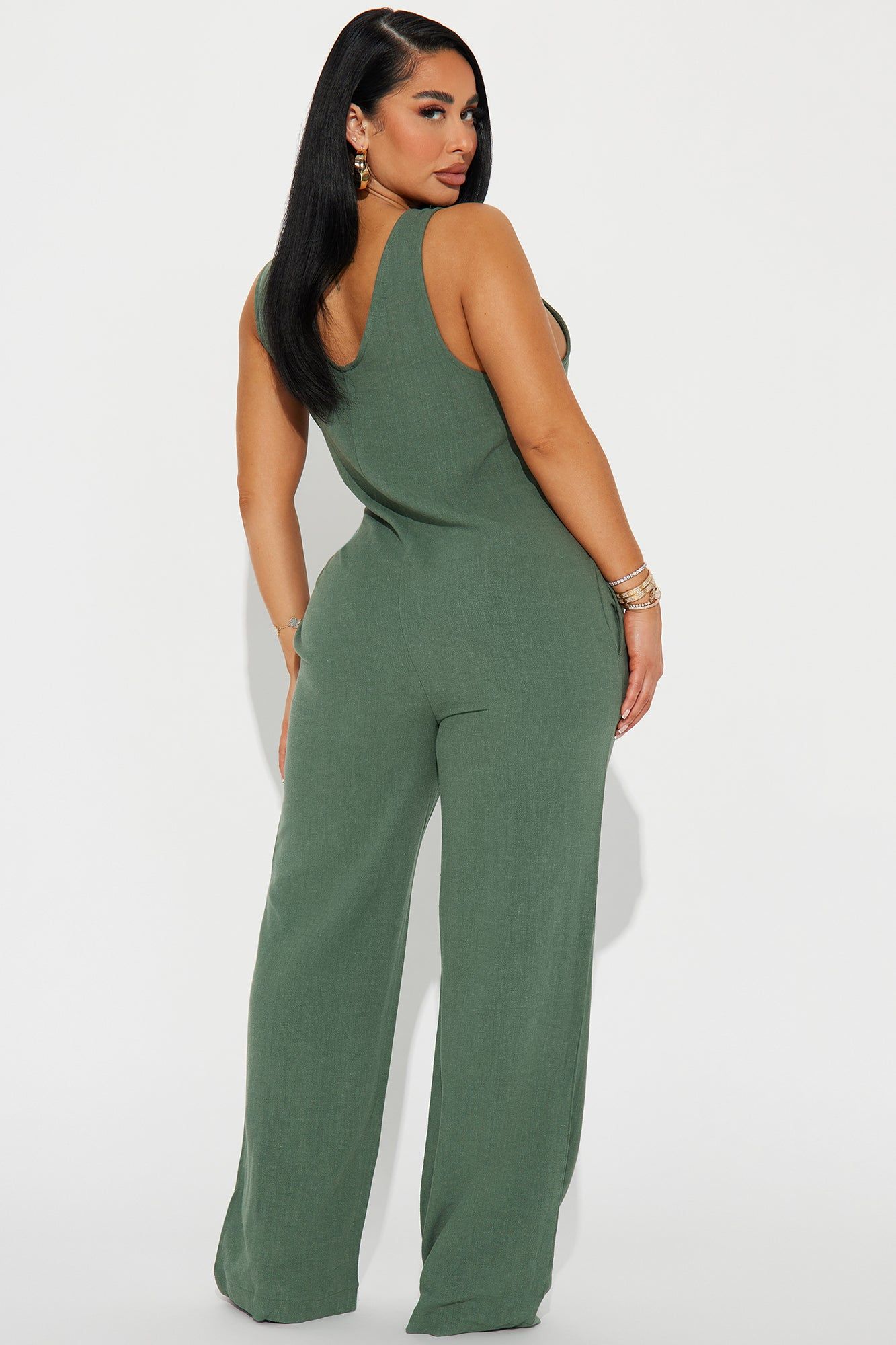 Won't Get Over You Jumpsuit - Green sold by Fashion Nova product image thumbnail 3