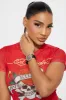 Ed Hardy Heart Skull Watch - Black sold by Fashion Nova