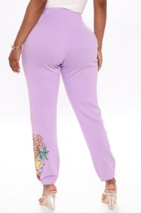 Susie Carmichael Rugrats Sweatpants - Lavender sold by Fashion Nova