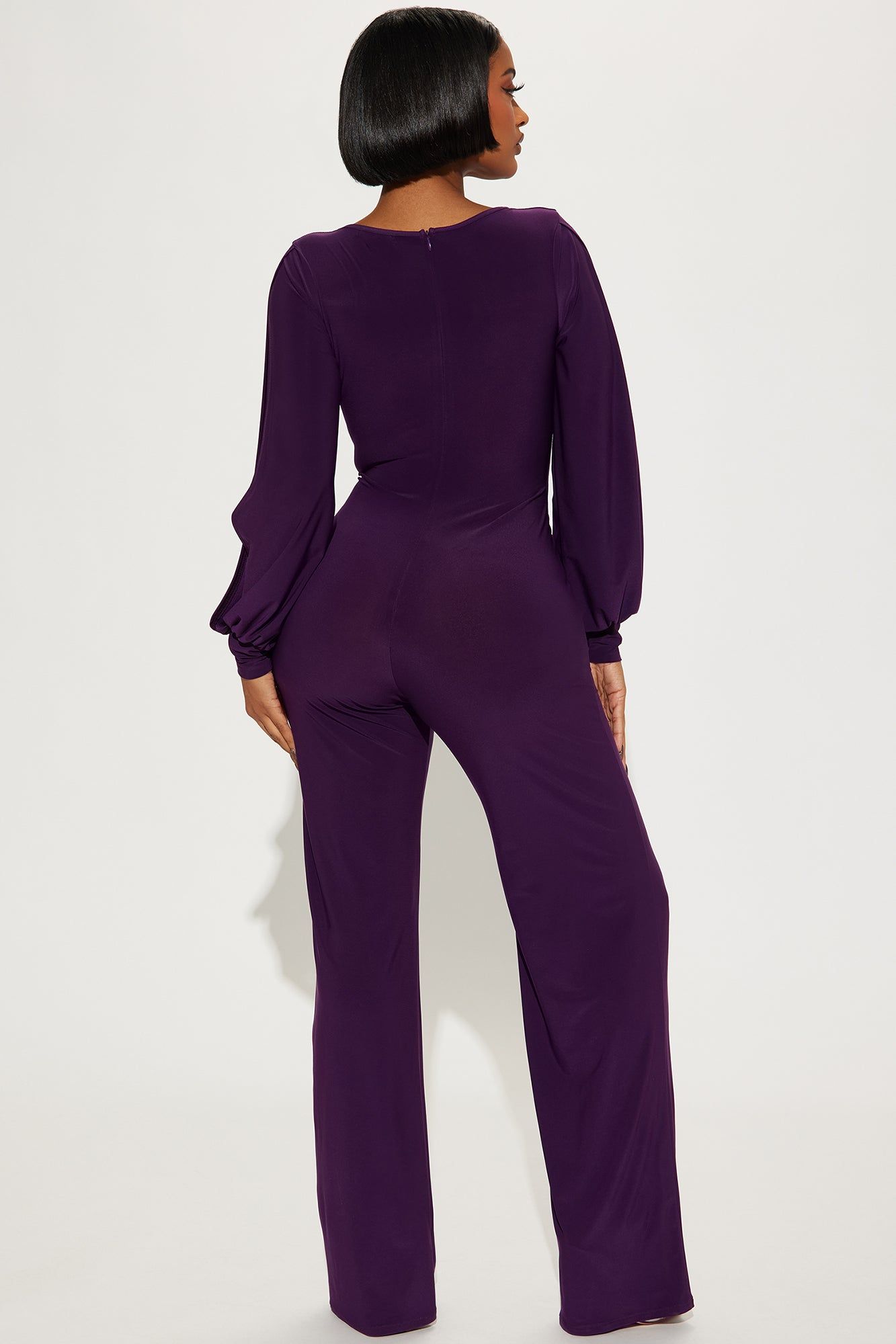 Ella Jumpsuit - Eggplant sold by Fashion Nova product image thumbnail 3