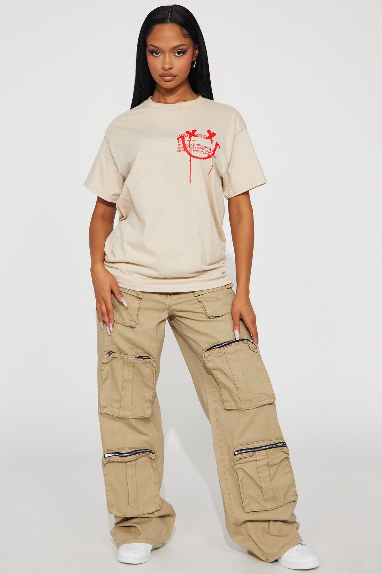 Create Art Tee - Sand sold by Fashion Nova product image thumbnail 2