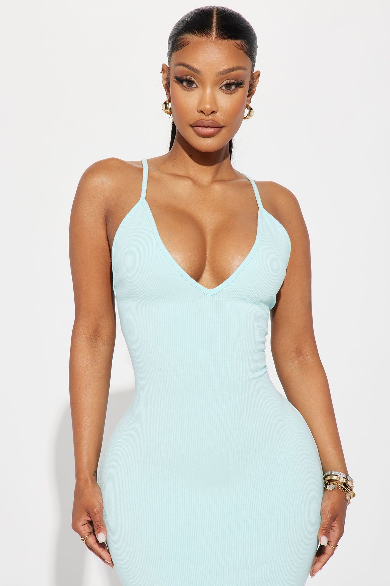 Briella Snatched Midi Dress - Mint sold by Fashion Nova product image thumbnail 2
