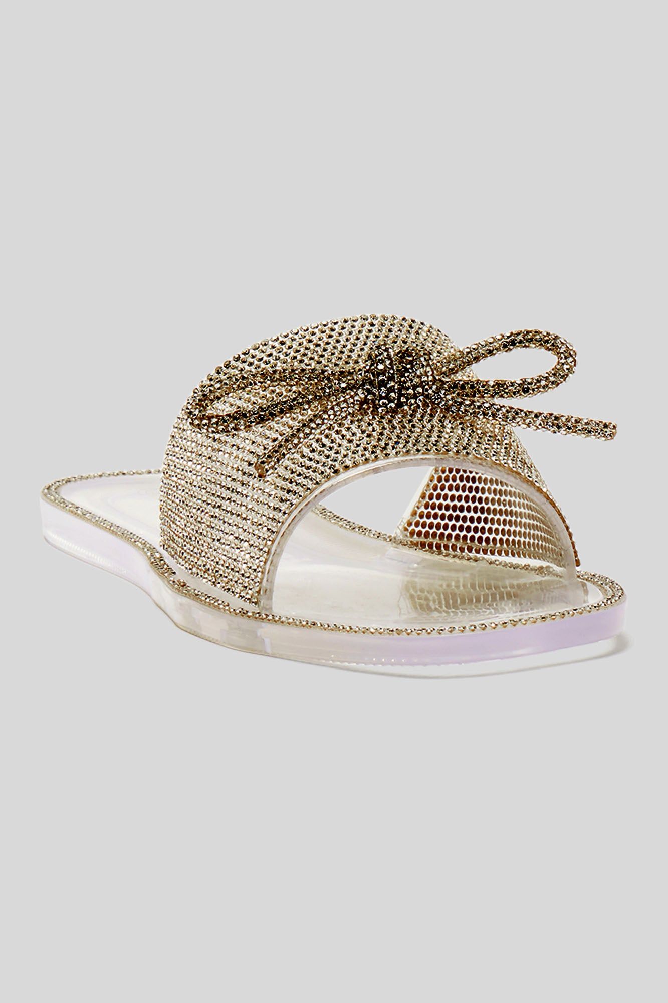Always Sweet Embellished Sandals - Clear sold by Fashion Nova product image thumbnail 5