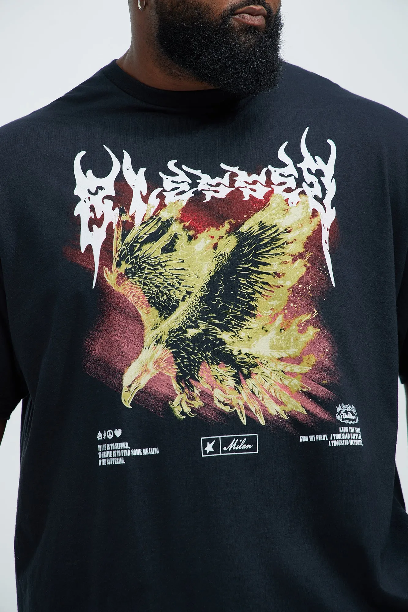 Successor Short Sleeve Tee - Black sold by Fashion Nova product image thumbnail 5