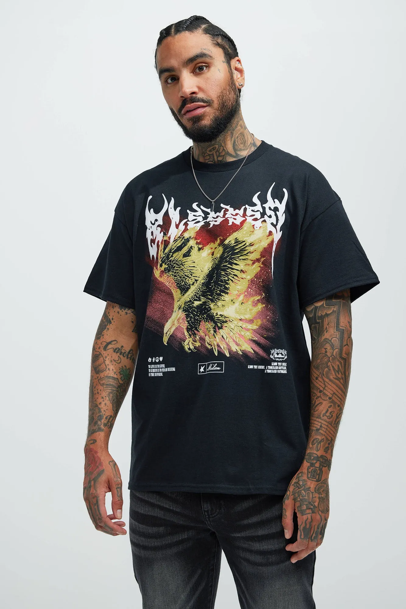 Successor Short Sleeve Tee - Black sold by Fashion Nova