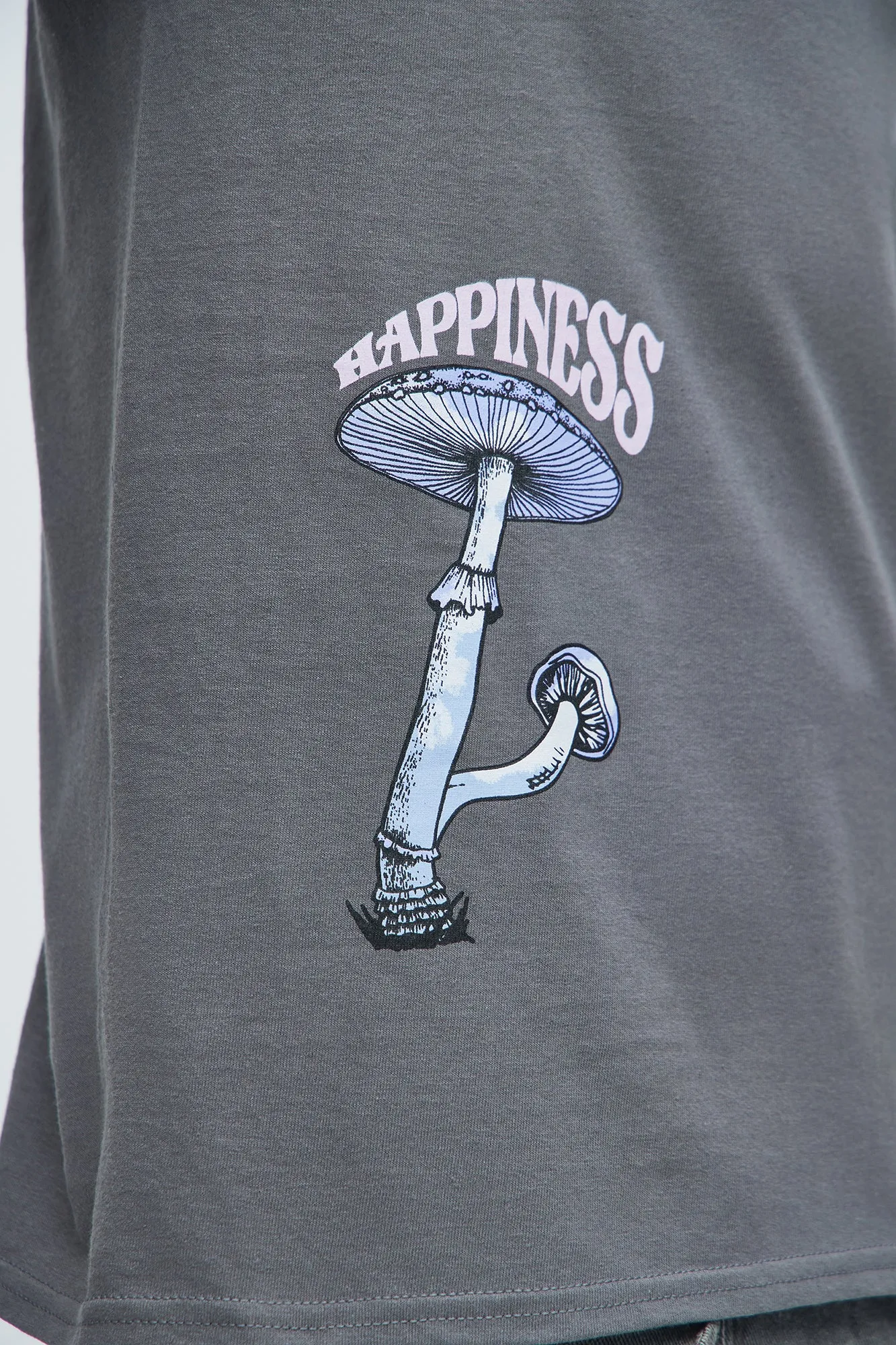 Good Things Come To You Short Sleeve Tee - Charcoal sold by Fashion Nova product image thumbnail 4