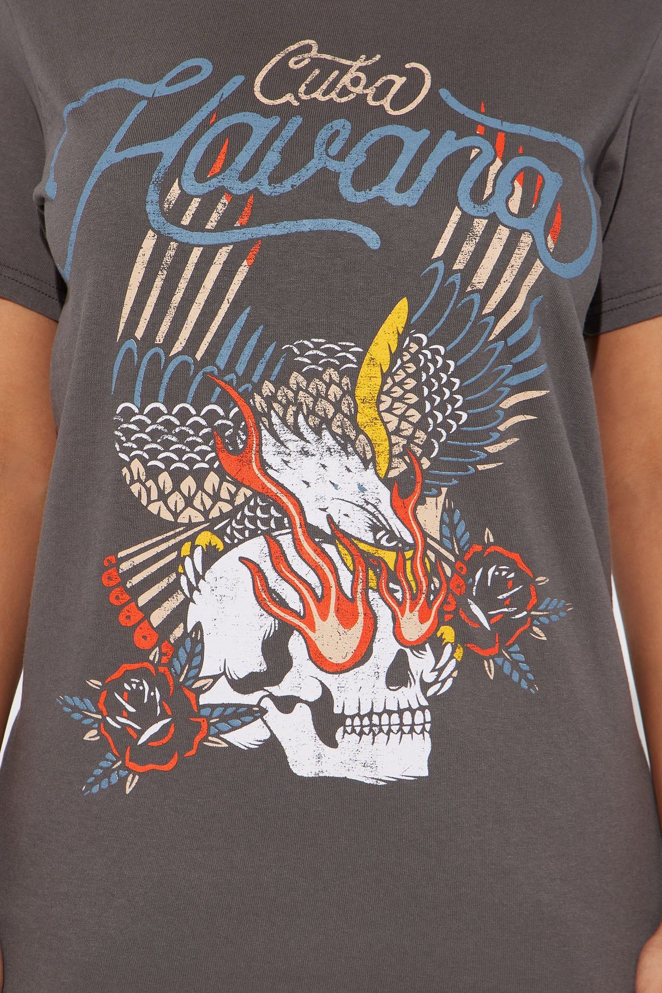 Havana Graphic Tshirt - Charcoal sold by Fashion Nova product image thumbnail 3