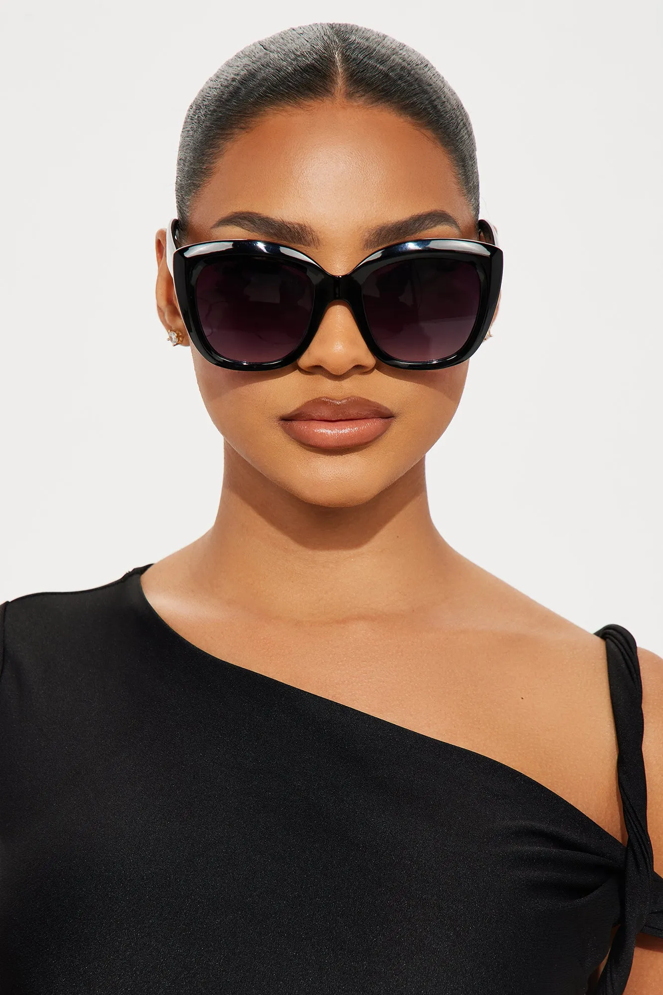 What A Catch Sunglasses - Black sold by Fashion Nova product image thumbnail 2